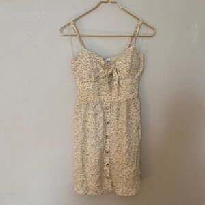 Floral Yellow Sundress